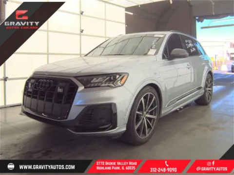 Silver 2021 Audi SQ7 Prestige for sale in Highland Park, IL