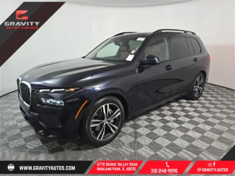 Black 2023 BMW X7 xDrive40i for sale in Highland Park, IL