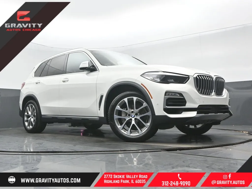 White 2020 BMW X5 xDrive40i for sale in Highland Park, IL