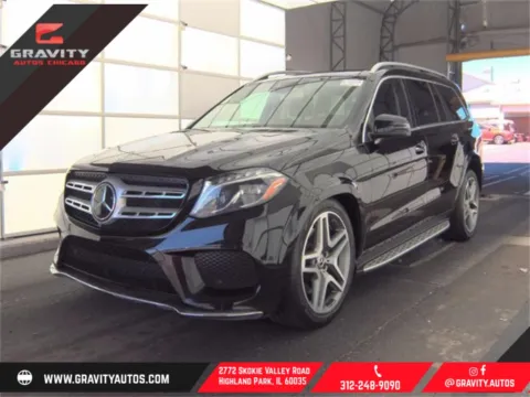 Black 2019 Mercedes-Benz GLS 550 for sale in Highland Park, IL
