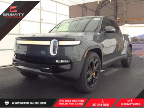Gray 2022 Rivian R1T Adventure for sale in Highland Park, IL