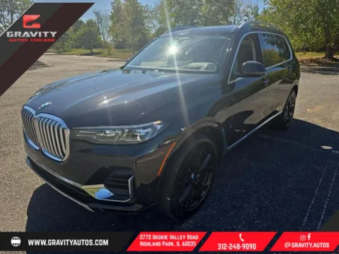 Black 2022 BMW X7 xDrive40i for sale in Highland Park, IL