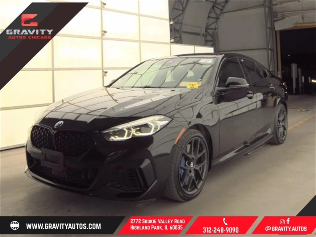 Black 2022 BMW 2 Series M235i xDrive for sale in Highland Park, IL