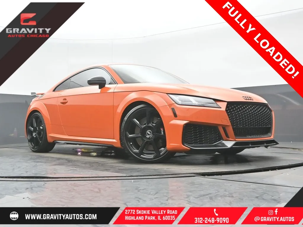 Orange 2021 Audi TT RS 2.5T for sale in Highland Park, IL
