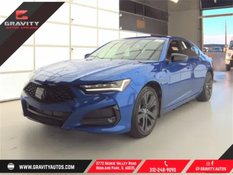 Blue 2021 Acura TLX A-Spec Package for sale in Highland Park, IL