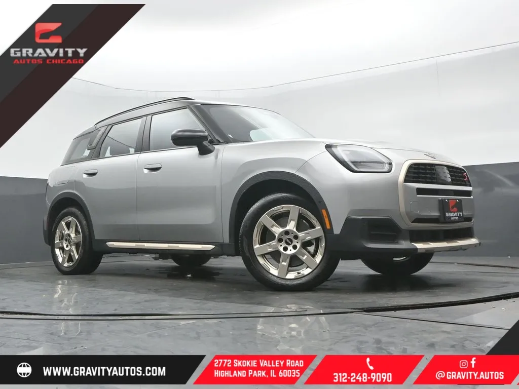 Silver 2025 MINI Cooper S Countryman Signature Plus for sale in Highland Park, IL