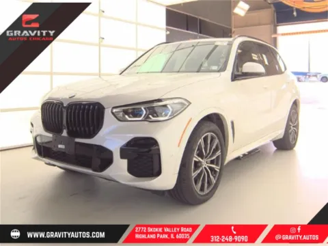 White 2023 BMW X5 xDrive40i for sale in Highland Park, IL