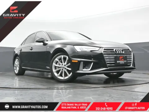 Black 2019 Audi A4 2.0T Premium Plus for sale in Highland Park, IL