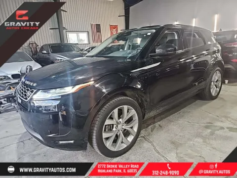 Black 2023 Land Rover Range Rover Evoque SE for sale in Highland Park, IL