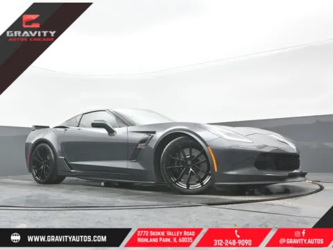 Gray 2017 Chevrolet Corvette Grand Sport for sale in Highland Park, IL