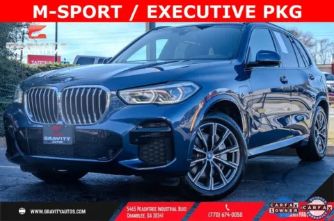Blue 2023 BMW X5 xDrive45e for sale in Atlanta, GA