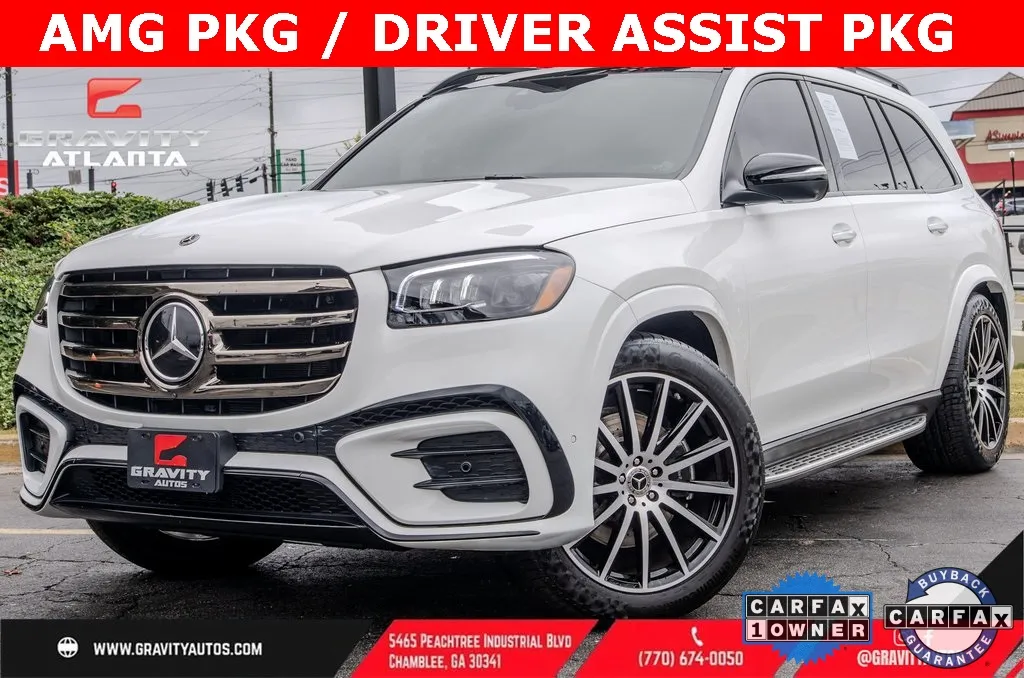 White 2024 Mercedes-Benz GLS 450 for sale in Atlanta, GA