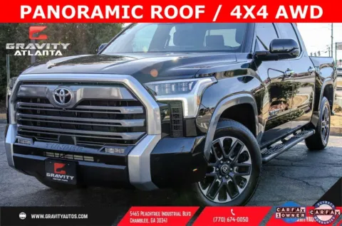 Black 2025 Toyota Tundra Limited for sale in Atlanta, GA