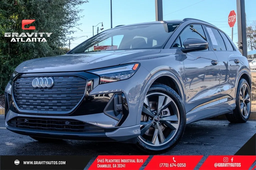 Gray 2024 Audi Q4 e-tron Premium Plus for sale in Atlanta, GA