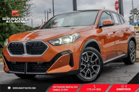 Orange 2025 BMW X2 xDrive28i for sale in Atlanta, GA