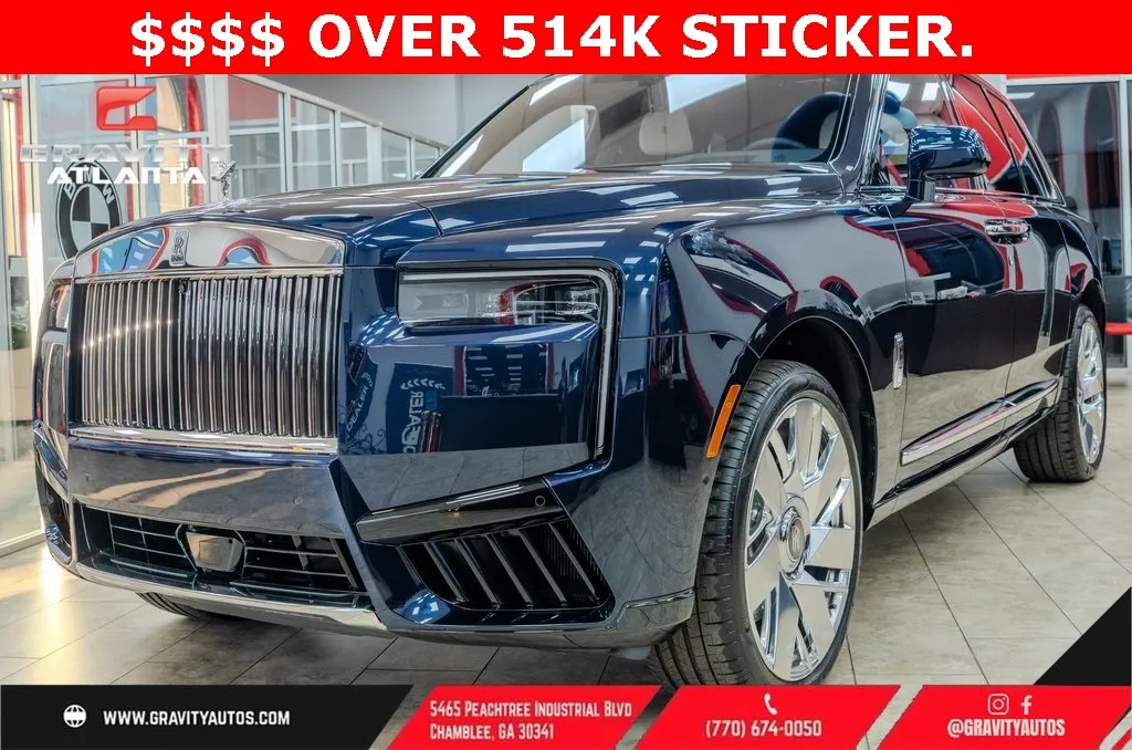 Used 2025 Rolls-Royce Cullinan for sale in Atlanta, GA at Gravity