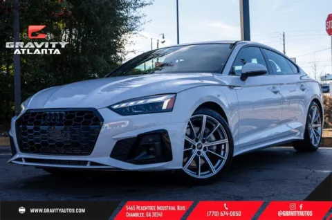 White 2025 Audi A5 Sportback quattro S line Premium 45 TFSI for sale in Atlanta, GA