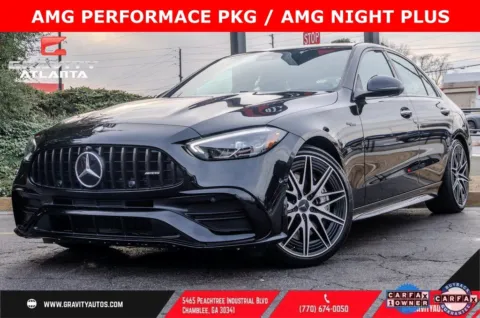 Black 2025 Mercedes-Benz C-Class C 43 AMG for sale in Atlanta, GA