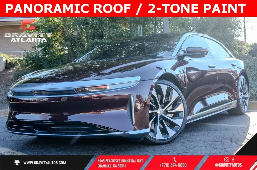 Red 2024 Lucid Air Touring for sale in Atlanta, GA