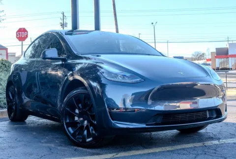 Another view of 2024 Tesla Model Y Long Range for sale in Atlanta, GA at Gravity Autos Atlanta