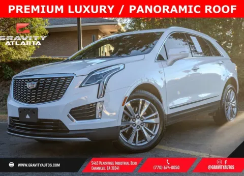White 2024 Cadillac XT5 Premium Luxury for sale in Atlanta, GA