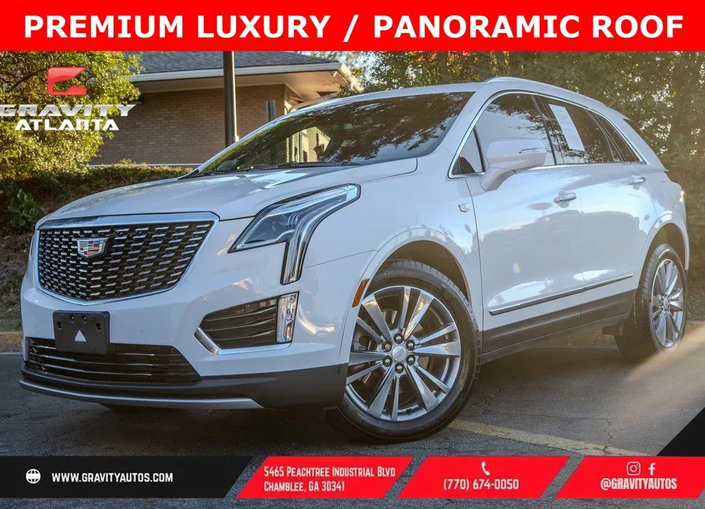 White 2024 Cadillac XT5 Premium Luxury for sale in Atlanta, GA