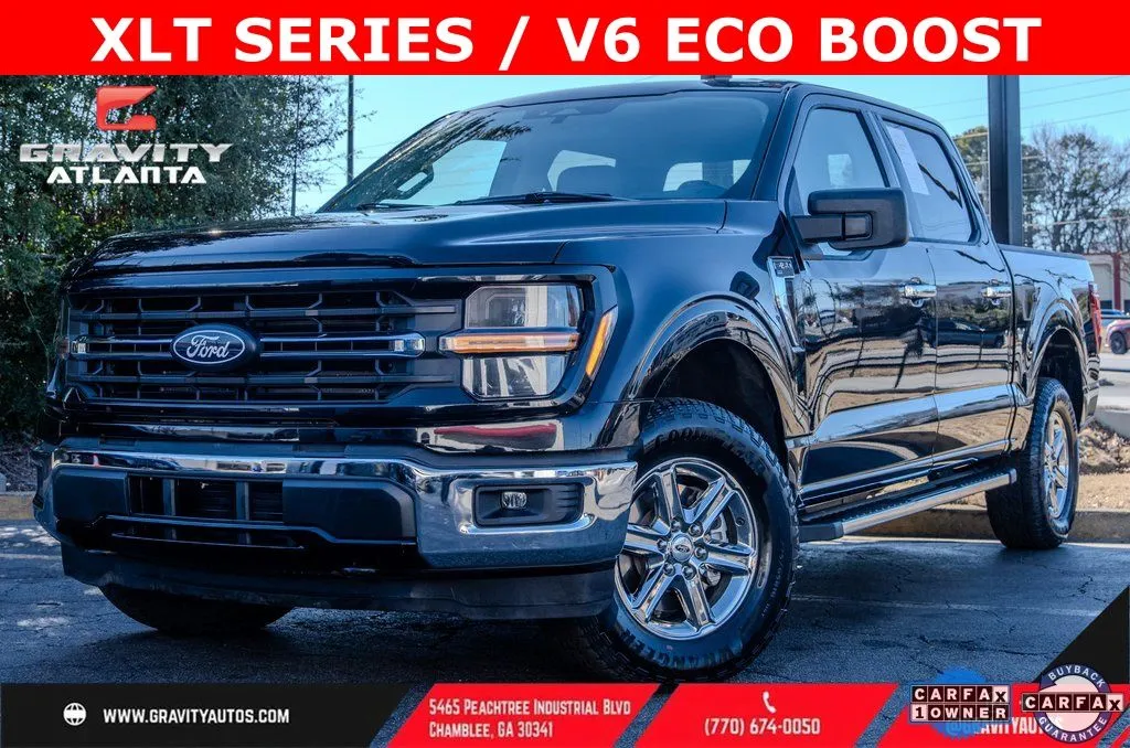 Black 2025 Ford F-150 XLT for sale in Atlanta, GA