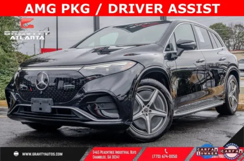 Black 2023 Mercedes-Benz EQS 580 for sale in Atlanta, GA