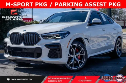 White 2023 BMW X6 xDrive40i for sale in Atlanta, GA