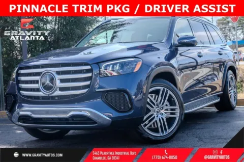 Blue 2024 Mercedes-Benz GLS 450 for sale in Atlanta, GA