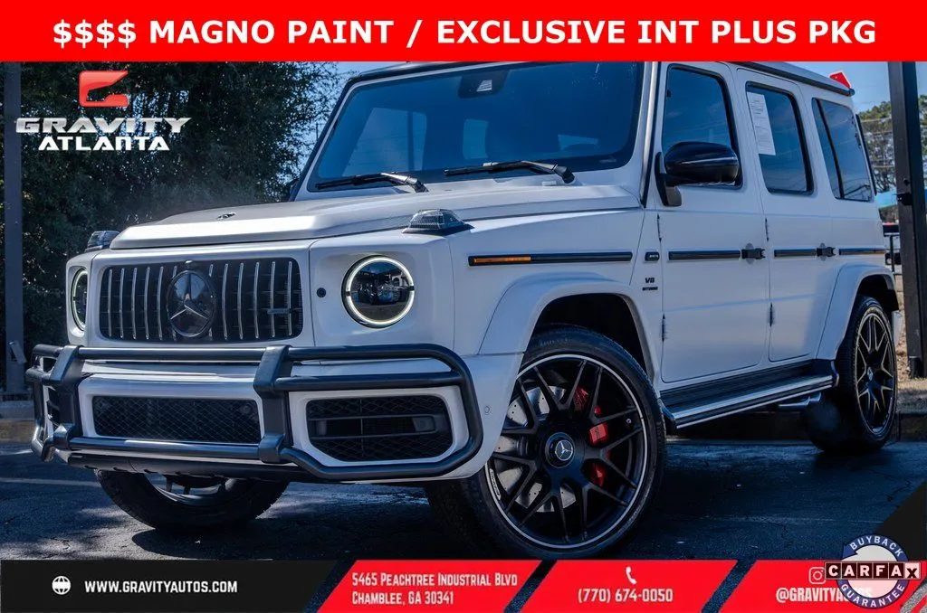 White 2024 Mercedes-Benz G-Class G 63 AMG for sale in Atlanta, GA