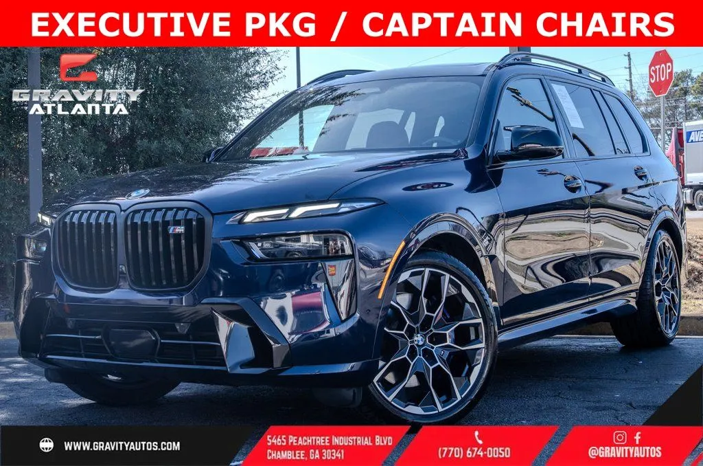 Blue 2024 BMW X7 M60i for sale in Atlanta, GA