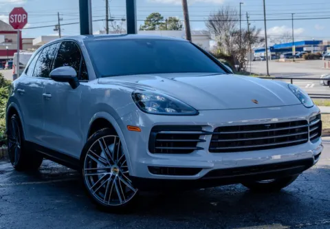 Another view of 2022 Porsche Cayenne Platinum Edition for sale in Atlanta, GA at Gravity Autos Atlanta