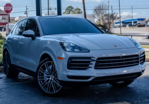 Another view of 2022 Porsche Cayenne Platinum Edition for sale in Atlanta, GA at Gravity Autos Atlanta