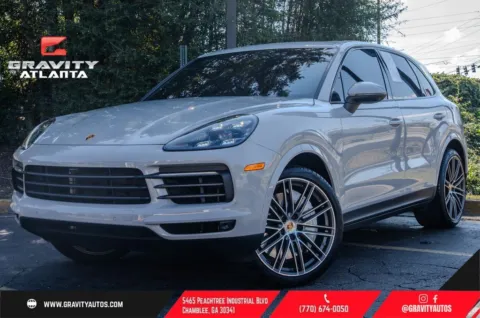 Gray 2022 Porsche Cayenne Platinum Edition for sale in Atlanta, GA