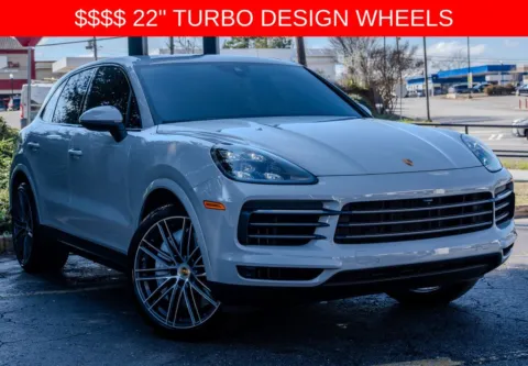 Another view of 2022 Porsche Cayenne Platinum Edition for sale in Atlanta, GA at Gravity Autos Atlanta