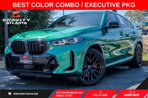 Green 2024 BMW X6 M60i for sale in Atlanta, GA