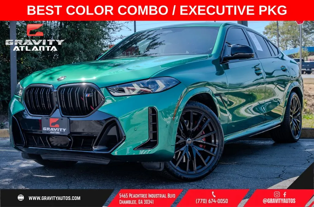 Green 2024 BMW X6 M60i for sale in Atlanta, GA