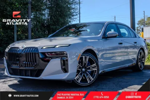 Gray 2023 BMW 7 Series 740i for sale in Atlanta, GA