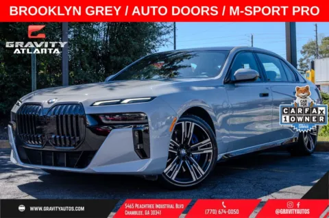 Gray 2023 BMW 7 Series 740i for sale in Atlanta, GA