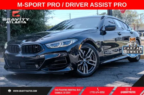 Black 2023 BMW 8 Series M850i xDrive Gran Coupe for sale in Atlanta, GA