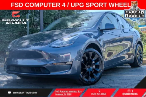 Silver 2023 Tesla Model Y Long Range for sale in Atlanta, GA