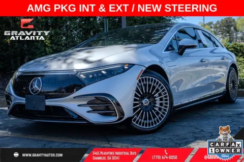 Silver 2023 Mercedes-Benz EQS 450 for sale in Atlanta, GA