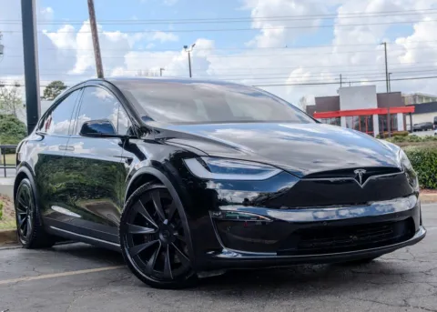 Another view of 2023 Tesla Model X for sale in Atlanta, GA at Gravity Autos Atlanta