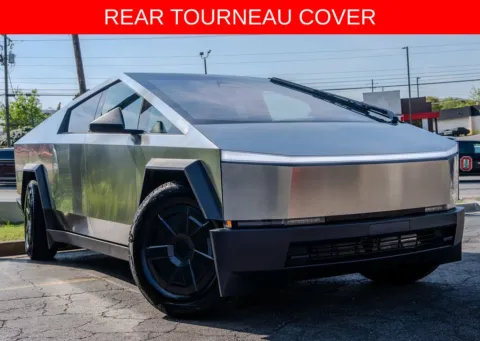 Another view of 2026 Tesla Cybertruck for sale in Atlanta, GA at Gravity Autos Atlanta