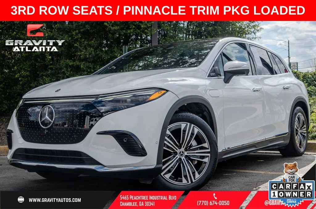 White 2023 Mercedes-Benz EQS 450 for sale in Atlanta, GA