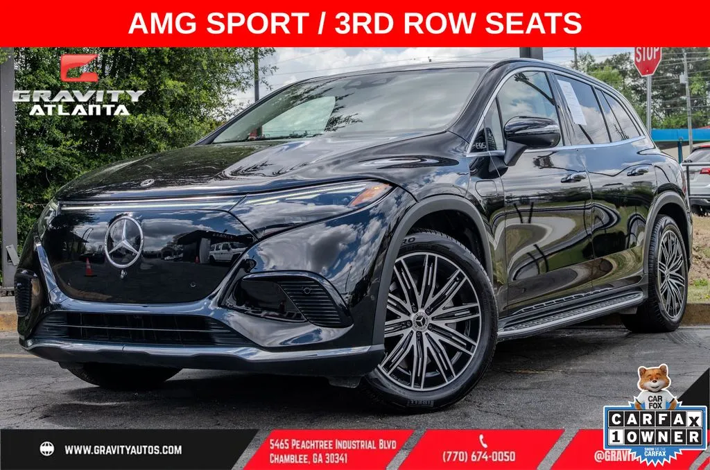 Black 2023 Mercedes-Benz EQS 450 for sale in Atlanta, GA