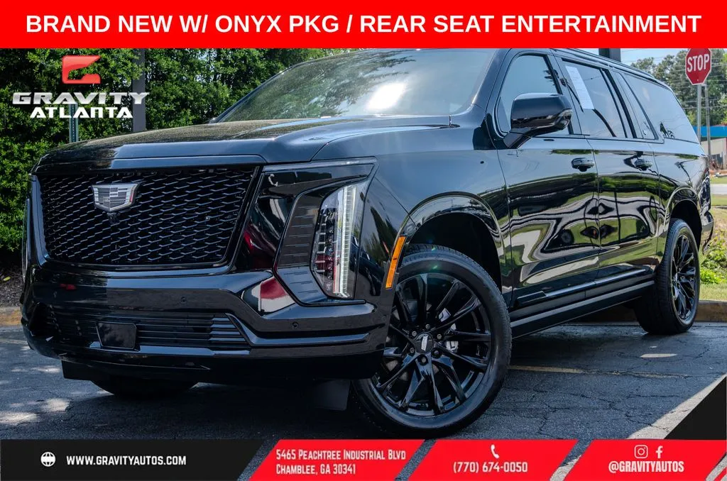 Black 2026 Cadillac Escalade ESV Sport for sale in Atlanta, GA