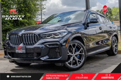 Black 2023 BMW X6 xDrive40i for sale in Atlanta, GA
