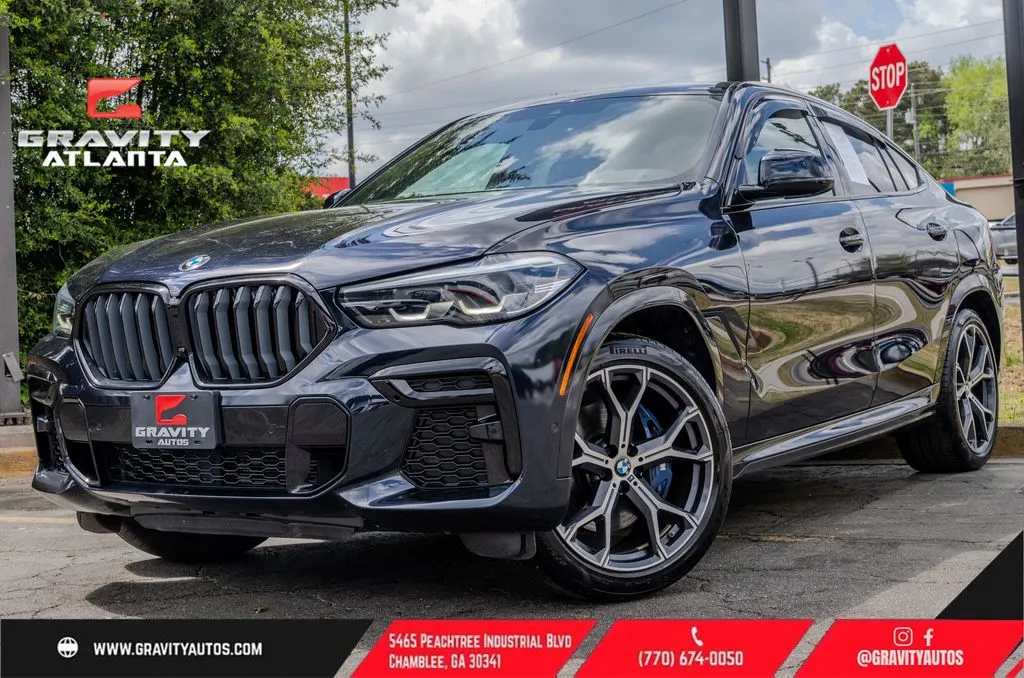 Black 2023 BMW X6 xDrive40i for sale in Atlanta, GA